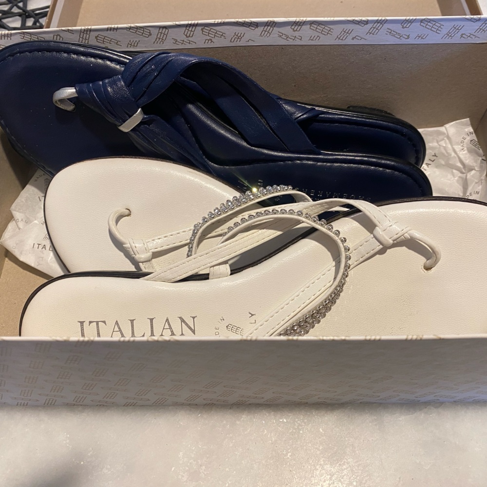 Made it Italy Italian shoemaker strappy sandals